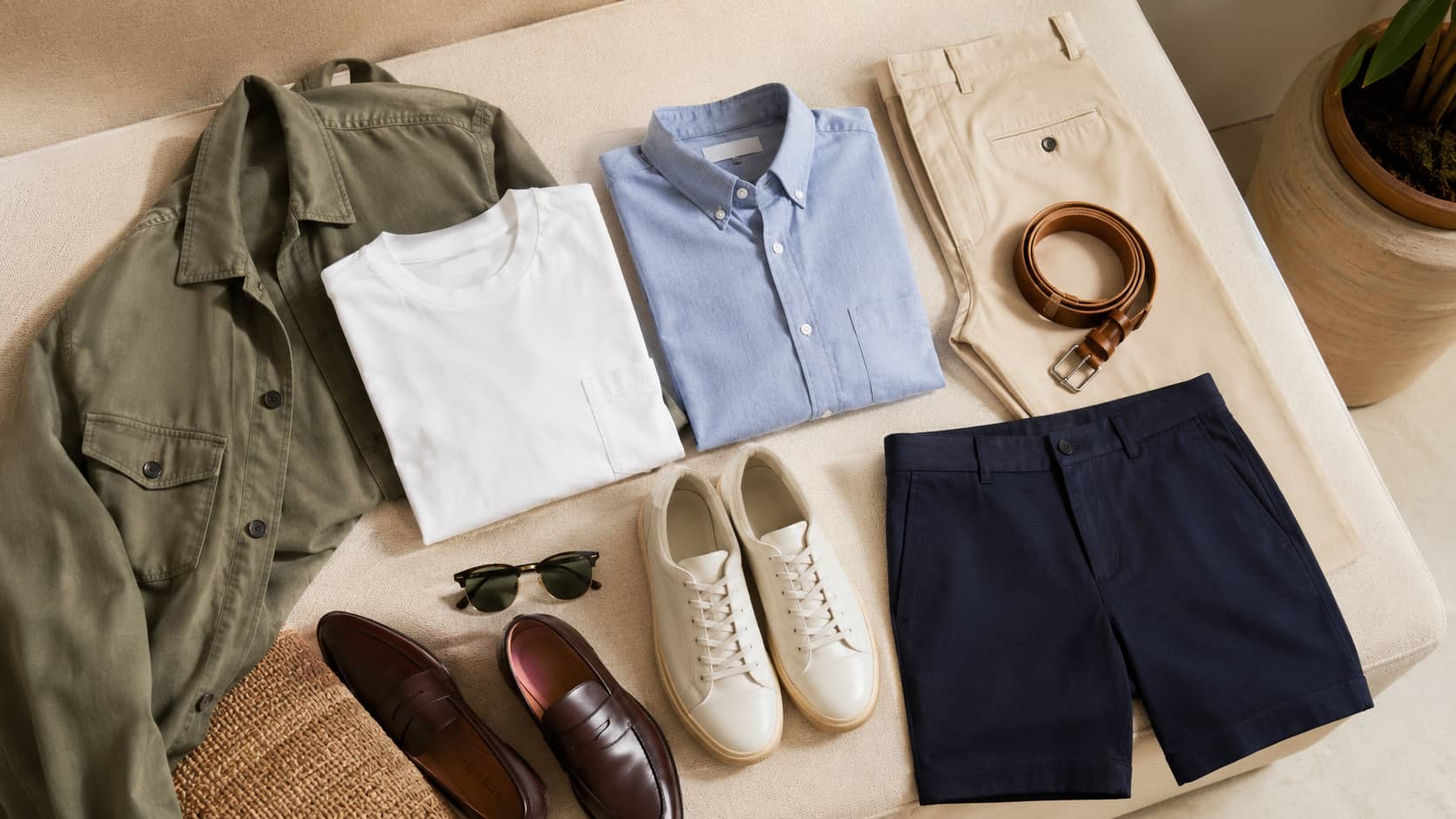 How to Build a Men’s Summer Capsule Wardrobe